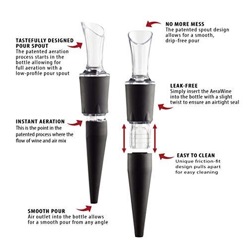 TenTen Labs Infusion Wine Aerator 2PACK Wine Pourer Patented Vari