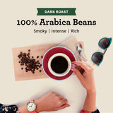 Seattle's Best Coffee Post Alley Blend Dark Roast Ground Coffee | 20 Ounce Bags (Pack of 6)