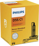 Philips D3S Standard Authentic Xenon HID Headlight Bulb, 1 Pack