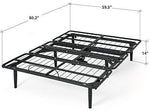 Zinus Shawn 14 Inch SmartBase Mattress Foundation / Platform Bed Frame / Box Spring Replacement / Quiet Noise-Free / Maximum Under-bed Storage, Queen