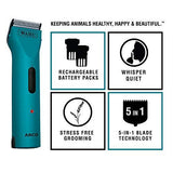 Wahl Professional Animal Arco Pet, Dog, Cat, and Horse Cordless Clipper Kit