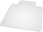 ES Robbins 124381 Chair Mat Extra-High Pile Carpet, 46"x60", Beveled Edge