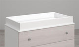 Little Seeds Maple Lane Dove 3 Drawer Dresser, White