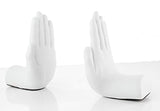 Tech Tools Stop Hand Bookends - Desktop Madness Series (HS-8003)