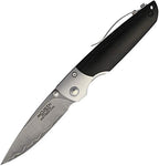 Mcusta Zanmai Taina Linerlock Model 144G with SPG2 Powder Steel Blade