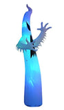 12 Ft Inflatable Portable Halloween Terrible Ghost Lanterns Indoors and Outdoors Decoration
