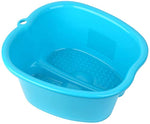 Mantello Ultra Sturdy Plastic Tub Large Foot Bath Basin Bucket For Foot Soak, Foot Care, Pedicure Spa, Detox or Massage