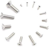 HVAZI #2-56 UNC Stainless Steel Phillips Flat Head Machine Screws Nuts Assortment Kit