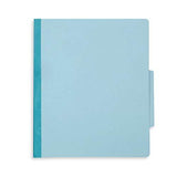 10 Blue Classification Folders- 1 Divider-2’’ Tyvek expansions- Durable 2 Prongs Designed to Organize Standard Medical Files, Law Client Files, Office Reports– Letter Size, Blue, 10 Pack