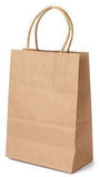 Green Direct Reusable Brown Paper Shopping Bags - Grocery Bags Pack of 50