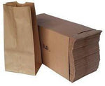 Paper Lunch Bags, Paper Grocery Bags, Durable Kraft Paper Bags, Pack Of 500 Bags (5lb, White) by CulinWare