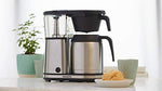 Bonavita Connoisseur 8-Cup One-Touch Coffee Maker Featuring Hanging Filter Basket and Thermal Carafe, BV1901TS