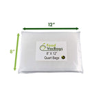 150 Combo FoodVacBags Vacuum Seal Bags - 3 sizes! 50 Pint, 50 Quart and 50 Gallon, 4 MIL, Commercial Grade, Sous Vide, No BPA, Boil, Microwave & Freezer Safe