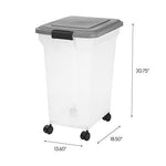 Inspired Essentials 55 Qt Plastic Airtight Pet Food Storage