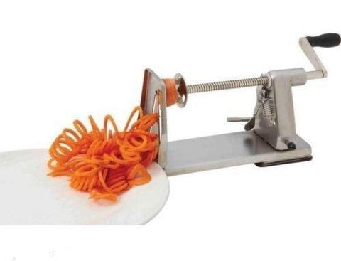 Stainless Steel Curly French Fry Vegetable Spiral Cutter Slicer Potato Twister