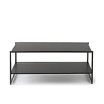 Zinus Modern Studio Collection Deluxe Rectangular Coffee Table, Black