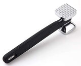 Spring Chef Meat Tenderizer Heavy Duty Hammer Mallet Tool & Chicken Pounder, Black