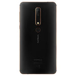 Nokia 6.1 (2018) - Android One (Oreo) - 32 GB - Dual SIM Unlocked Smartphone (AT&T/T-Mobile/MetroPCS/Cricket/H2O) - 5.5" Screen - Black - U.S. Warranty