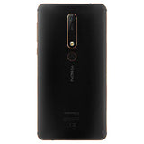 Nokia 6.1 (2018) - Android One (Oreo) - 32 GB - Dual SIM Unlocked Smartphone (AT&T/T-Mobile/MetroPCS/Cricket/H2O) - 5.5" Screen - Black - U.S. Warranty