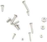 HVAZI #2-56 UNC Stainless Steel Phillips Pan Head Machine Screws Nuts Assortment Kit (#2-56UNC)