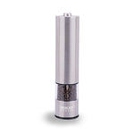 MERCIER Automatic Electric Salt or Pepper Grinder Mill, Battery Powered with LED Light At Bottom