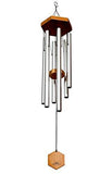 Soothing Melodic Tones & Solidly Constructed Bamboo/Aluminum Chime by UpBlend Outdoors