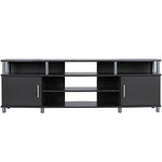 Ameriwood Home Carson TV Stand for TVs up to 70" Wide (Cherry)