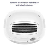 SEAVON Electric Portable Small Dehumidifiers for Home MD-819 500ml for 1500 Cubic Feet,16 oz Capacity Quiet Safe Mini Dehumidifiers for Basement, Bedroom, Bathroom, RV, Closet,- Auto Shut Off
