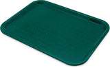 Carlisle CT121615 Café Standard Cafeteria / Fast Food Tray, 12" x 16", Teal