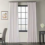 Half Price Drapes VPCH-192018-120 Signature Blackout Velvet Curtain, Burgundy, 50 X 120