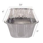 1 lb Aluminum Foil Loaf Pans (30 Pack) - Disposable Mini Size Bread and Cake Pan Great for Restaurant, Party, BBQ, Catering, Baking, Cooking, Heating, Storing, Prepping Food – 6” x 3.5” x 2”