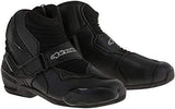 Alpinestars SMX-1R Vented Men's Street Motorcycle Shoes - Black / 42