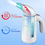 Hilife Steamer for Clothes Steamer, Handheld Clothing Steamer for Garment, 240ml Portable Mini Travel Fabric Steamer for Home and Travel