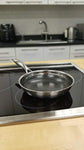 Frieling USA Black Cube Hybrid Stainless/Nonstick Cookware Fry Pan, 11-Inch