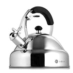 Select Gorgeous Tea Kettle – Whistling I Fastest Boiling Mirror Finish Surgical Stainless Steel Teapot - 11 cup