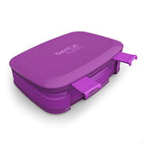 Bentgo Fresh (Purple) – Leak-Proof & Versatile 4-Compartment Bento-Style Lunch Box – Ideal for Portion-Control and Balanced Eating On-The-Go – BPA-Free and Food-Safe Materials