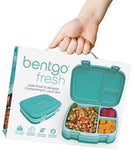 Bentgo Fresh (Blue) – New & Improved Leak-Proof, Versatile 4-Compartment Bento-Style Lunch Box – Ideal for Portion-Control and Balanced Eating On-The-Go – BPA-Free and Food-Safe Materials