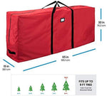 Premium Large Christmas Tree Storage Bag - Fits Up to 9 ft. Tall Artificial Disassembled Trees, Durable Handles & Sleek Dual Zipper by ZOBER