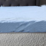 Classic Brands 3-Inch Cool Cloud Gel Memory Foam Mattress Topper With Free Cover, Queen