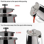 Secura French Press Coffee Maker, 50-Ounce, 18/10 Stainless Steel Insulated Coffee Press with Extra Screen