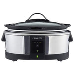 Crock-Pot Wemo Smart Wifi-Enabled Slow Cooker, 6-Quart, Stainless Steel