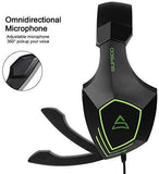 MODOHE G830 Gaming Headset 3.5 mm Wired Over Ear,with Microphone Noise Cancelling Gaming Headphones for Xbox 360/PC/PS4/PS4 PRO/Xbox One/Xbox One S,etc(Black)