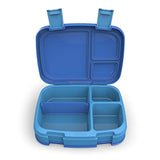 Bentgo Fresh (Blue) – Leak-Proof & Versatile 4-Compartment Bento-Style Lunch Box – Ideal for Portion-Control and Balanced Eating On-the-Go – BPA-Free and Food-Safe Materials