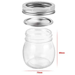 KAMOTA Mason Jars 10OZ With Regular Lids and Bands, Ideal for Jam, Honey, Wedding Favors, Shower Favors, Baby Foods, DIY Magnetic Spice Jars, 24 PACK, 30 Whiteboard Labels Included