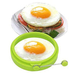 Silicone Egg Rings NonStick 4 Pack-Perfect Round Fried Egg Mold Cooking Rings Pancakes Molds