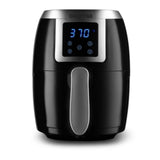 Gourmia GAF228 2.2 Qt Digital Air Fryer | Oil-Free Healthy Cooking | Digital Controls | Removable, Dishwasher-Safe Pan and Tray | Free Recipe Book Included