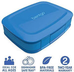 Bentgo Fresh (Blue) – New & Improved Leak-Proof, Versatile 4-Compartment Bento-Style Lunch Box – Ideal for Portion-Control and Balanced Eating On-The-Go – BPA-Free and Food-Safe Materials