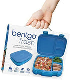 Bentgo Fresh (Blue) – New & Improved Leak-Proof, Versatile 4-Compartment Bento-Style Lunch Box – Ideal for Portion-Control and Balanced Eating On-The-Go – BPA-Free and Food-Safe Materials