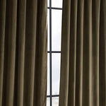 Half Price Drapes VPCH-192018-120 Signature Blackout Velvet Curtain, Burgundy, 50 X 120