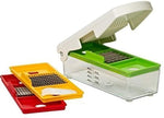 Vidalia Chop Wizard Pro - SLICES, DICES AND CHOPS - 30% More Chopping/Dicing Area Than Other Brands. Extra Large Capacity